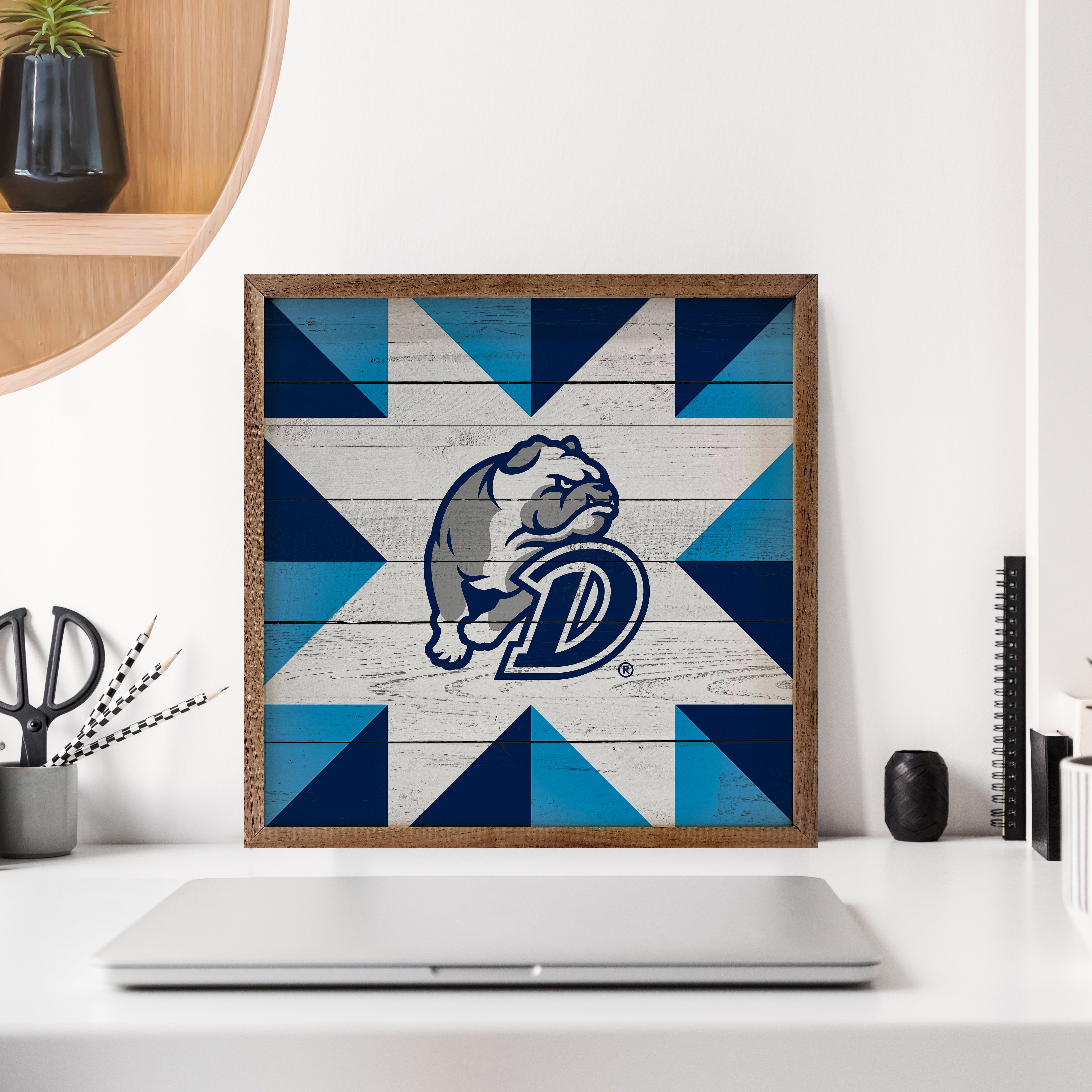 Quilt Mascot Drake University