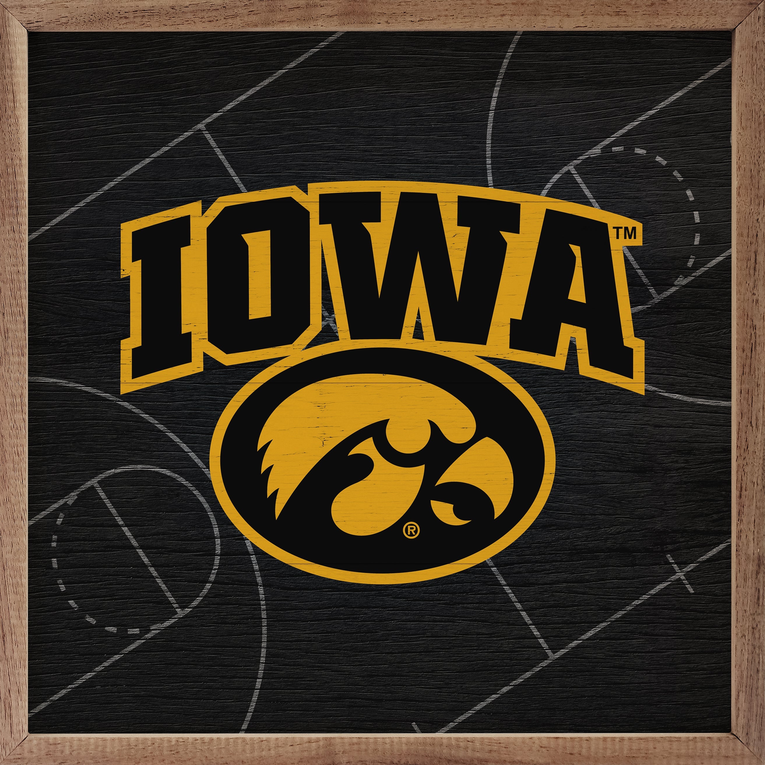 Black Basketball Court University Of Iowa