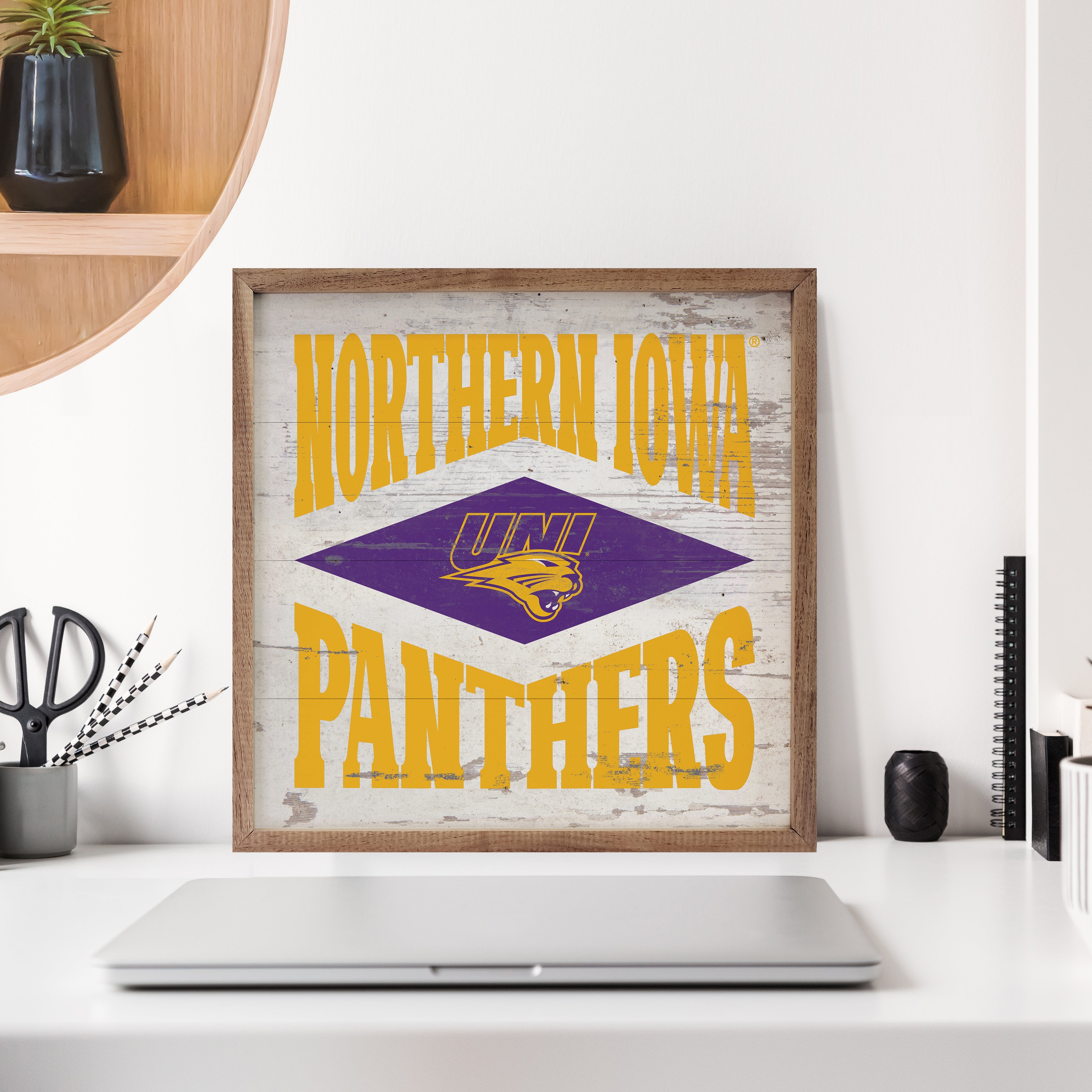 Diamond Logo University Of Northern Iowa
