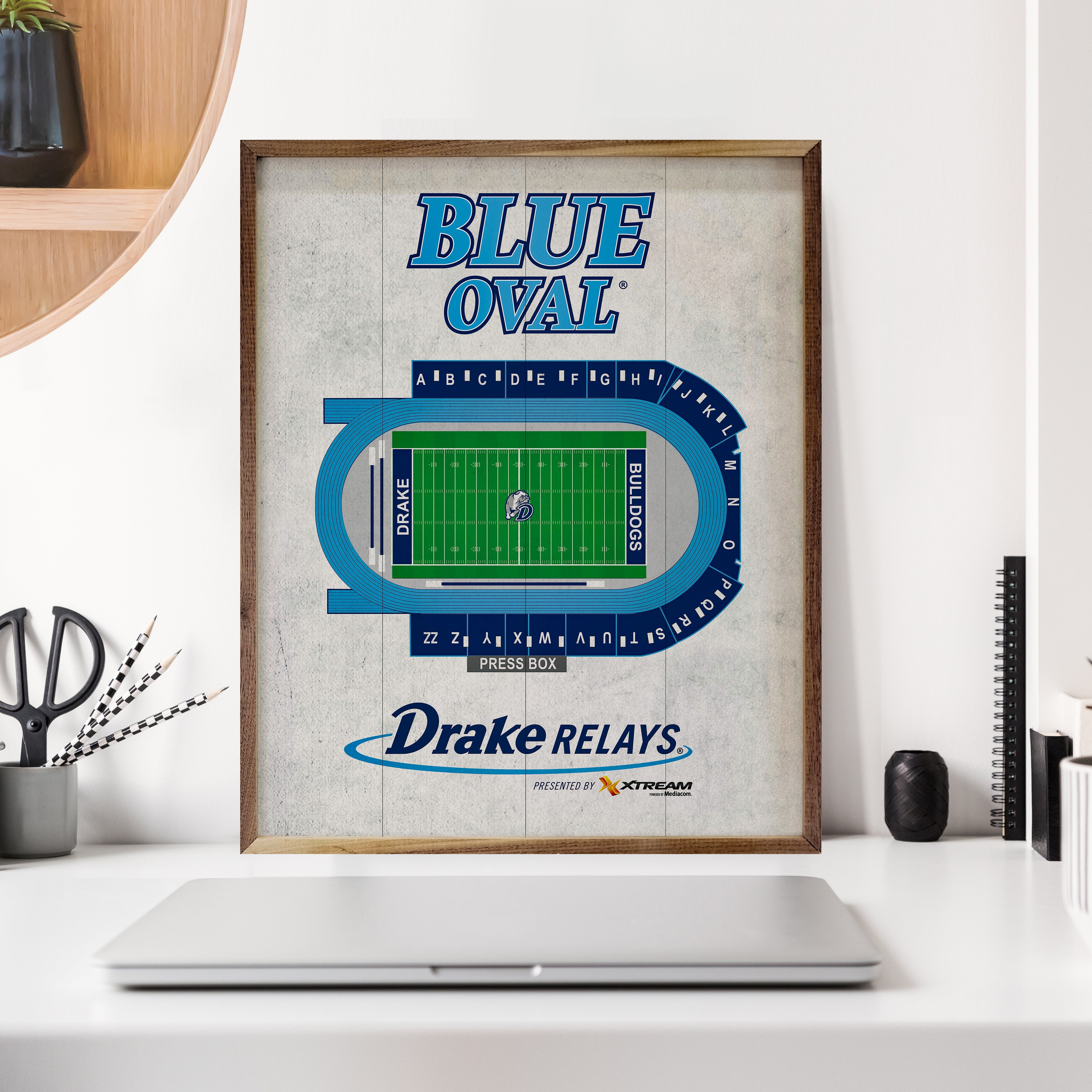 Stadium Seating Football Drake University Whitewash
