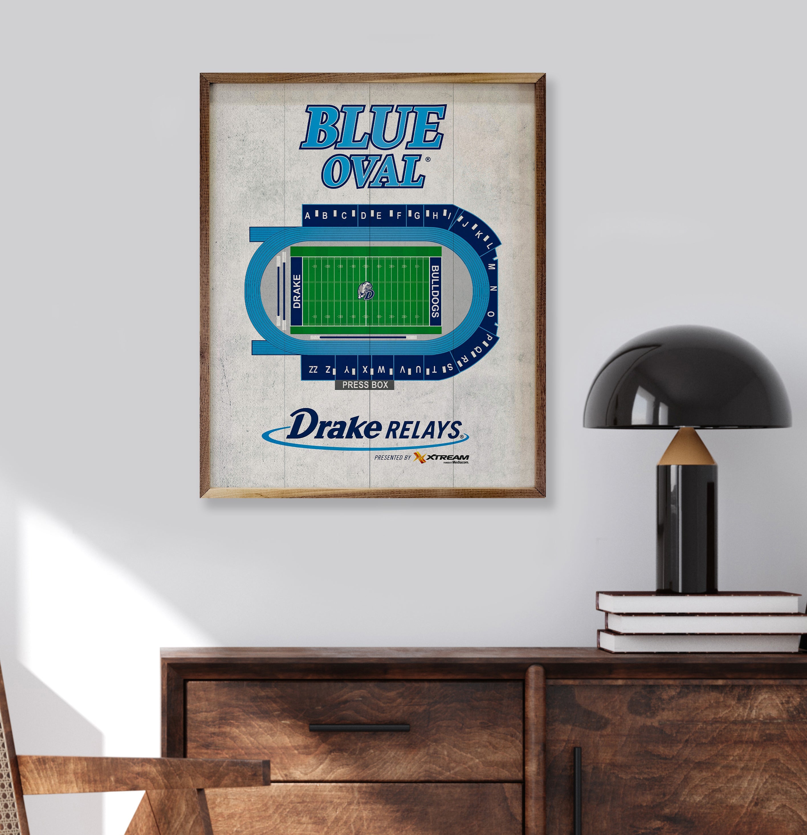 Stadium Seating Football Drake University Whitewash
