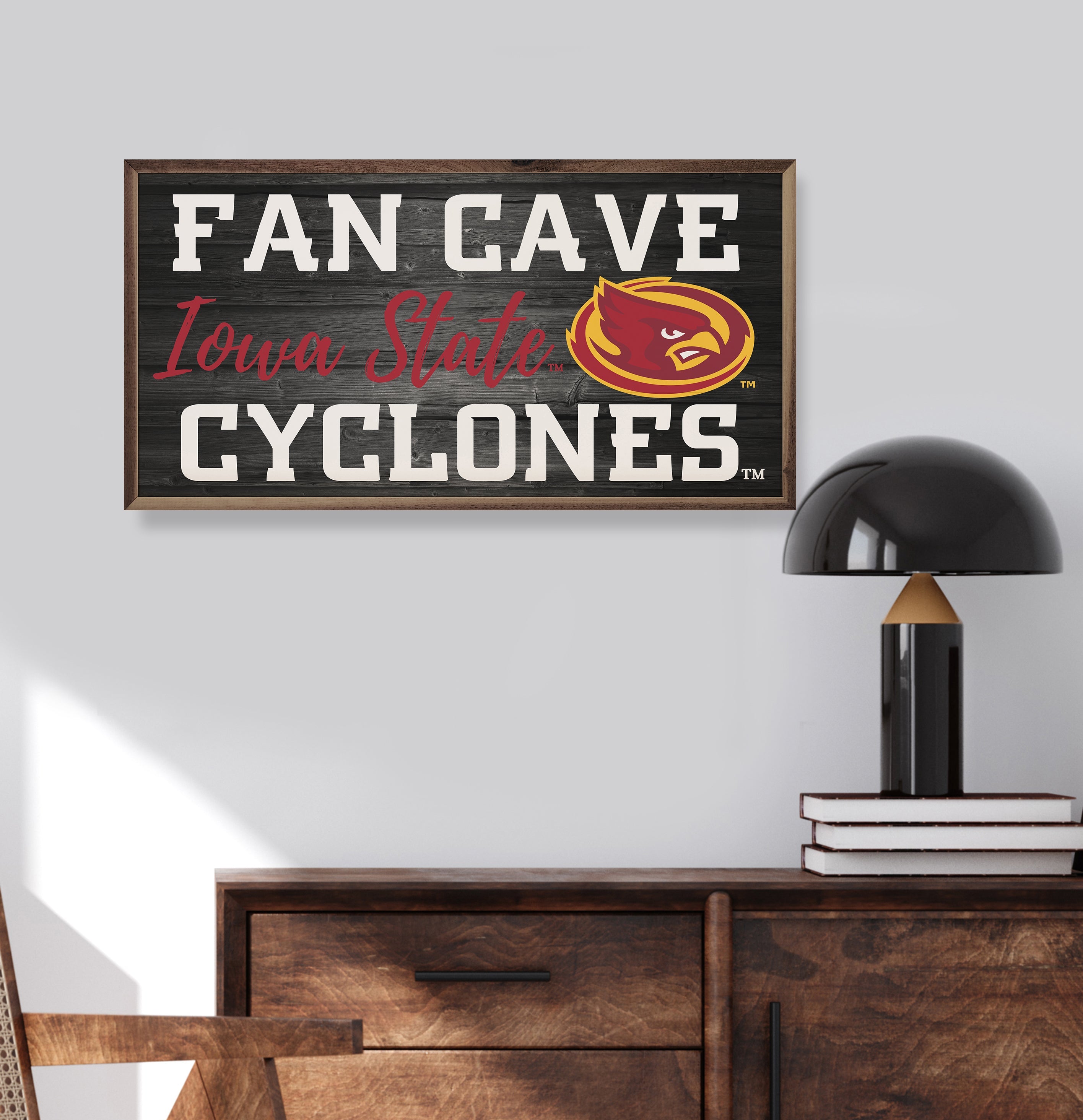Fan Cave Cyclones Iowa State University Black
