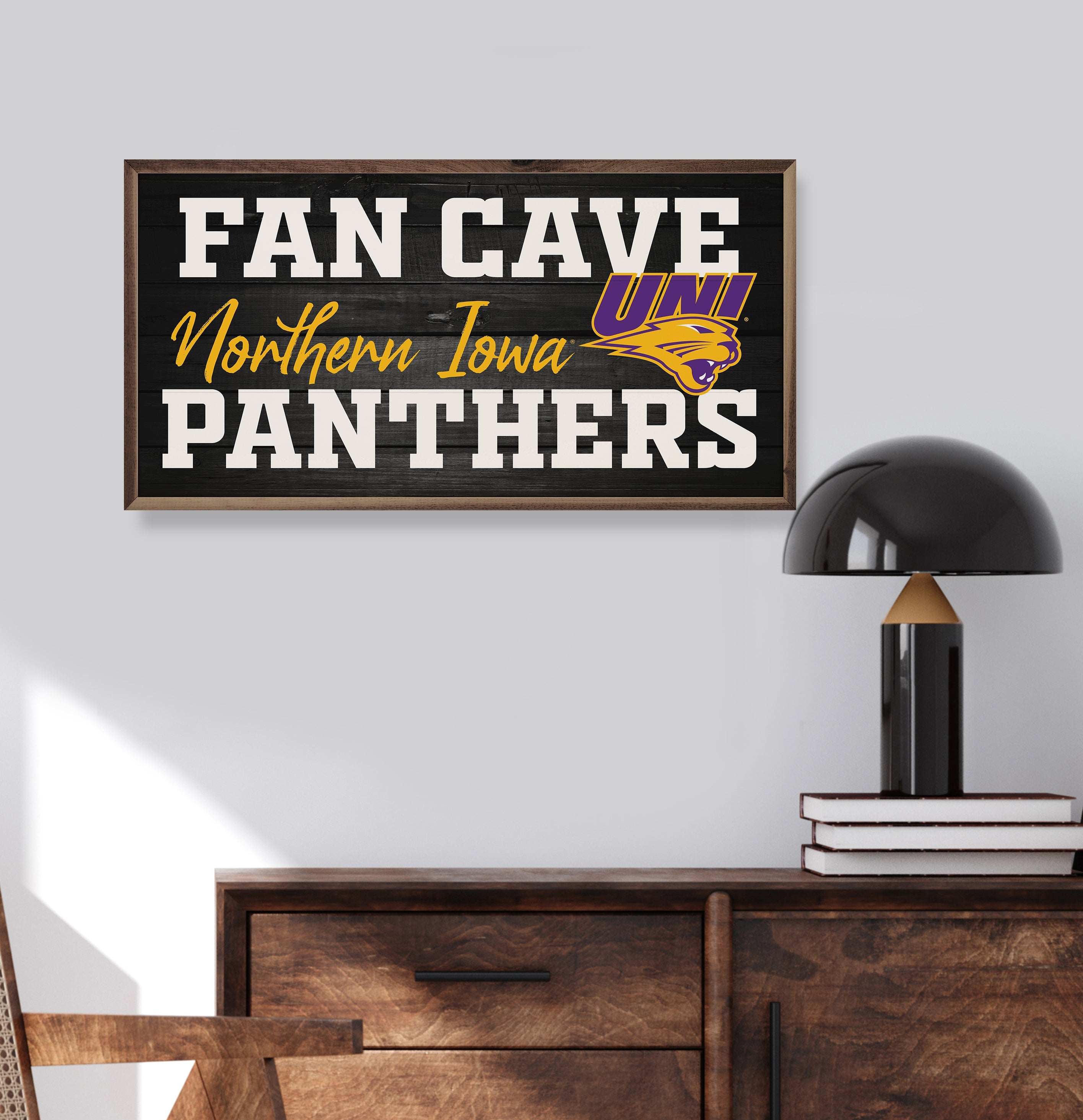 Fan Cave Panthers University Of Northern Iowa Black