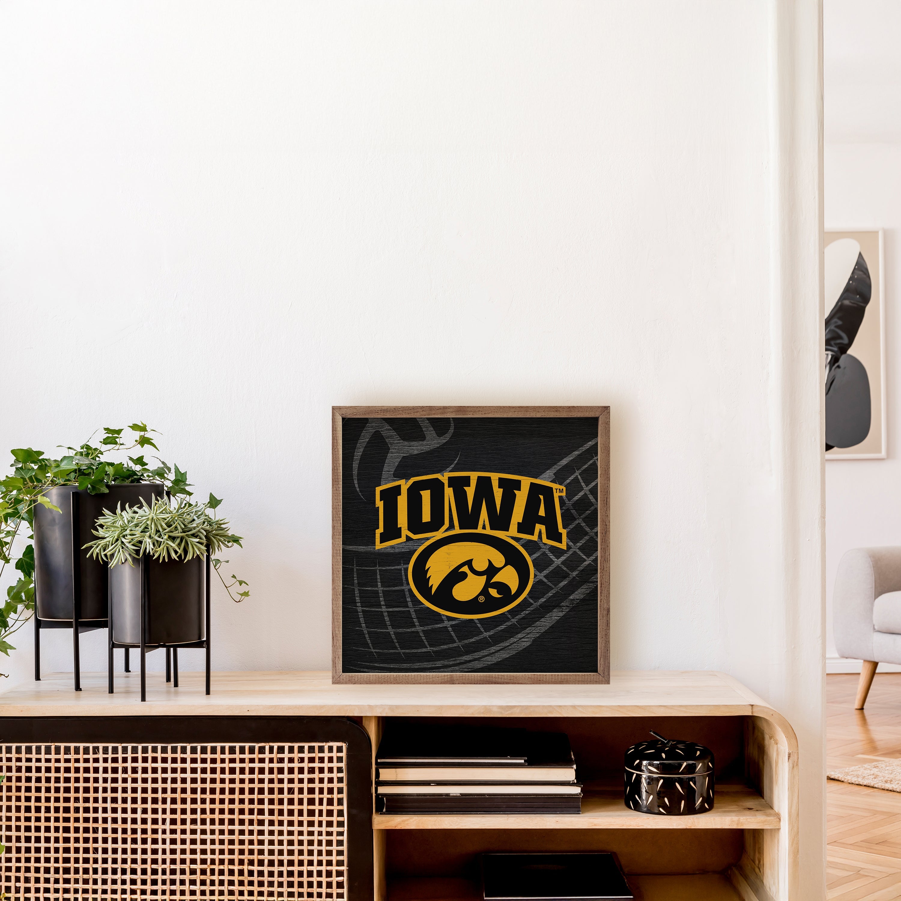 Black Volleyball Court University Of Iowa