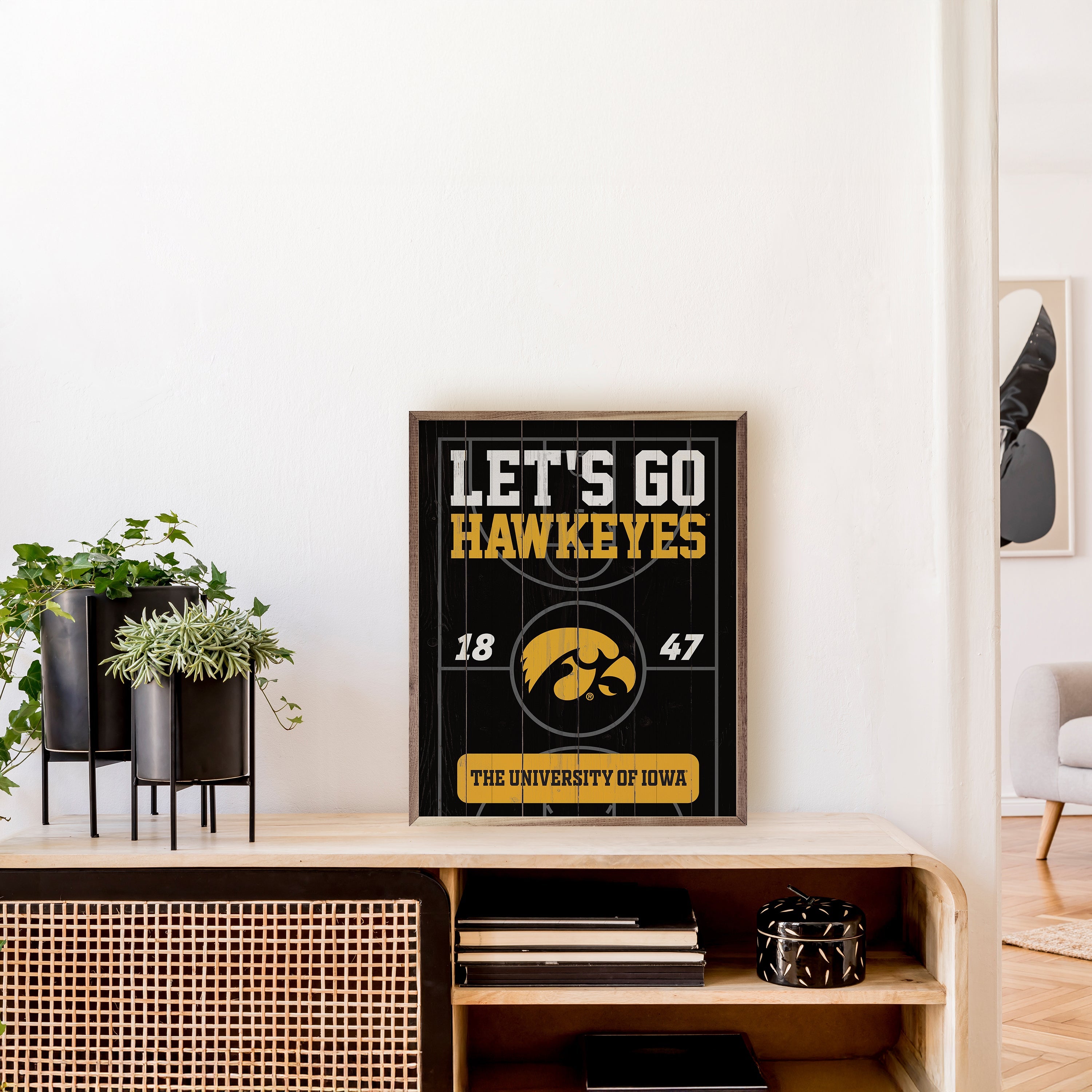 Let's Go University Of Iowa Hawkeyes
