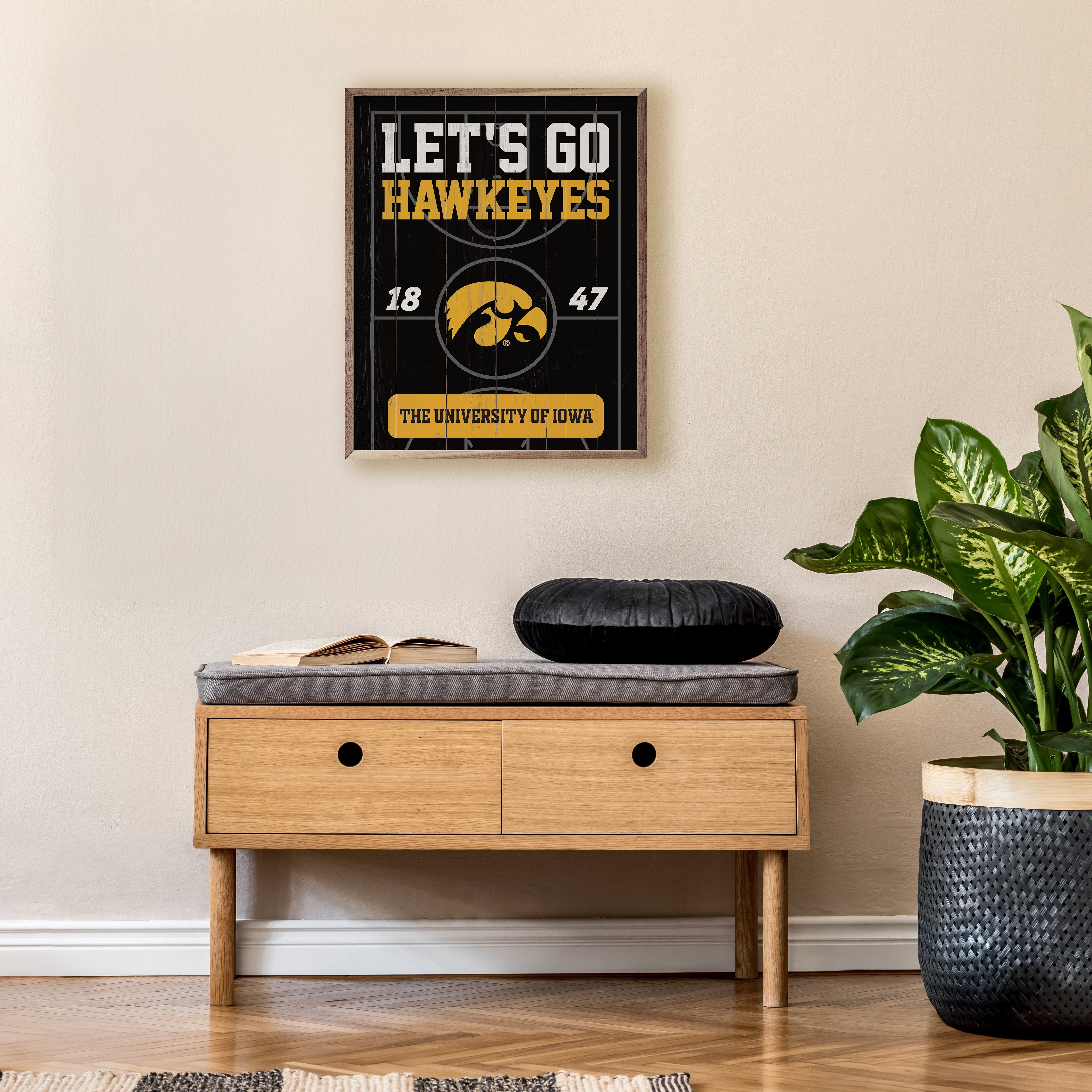 Let's Go University Of Iowa Hawkeyes