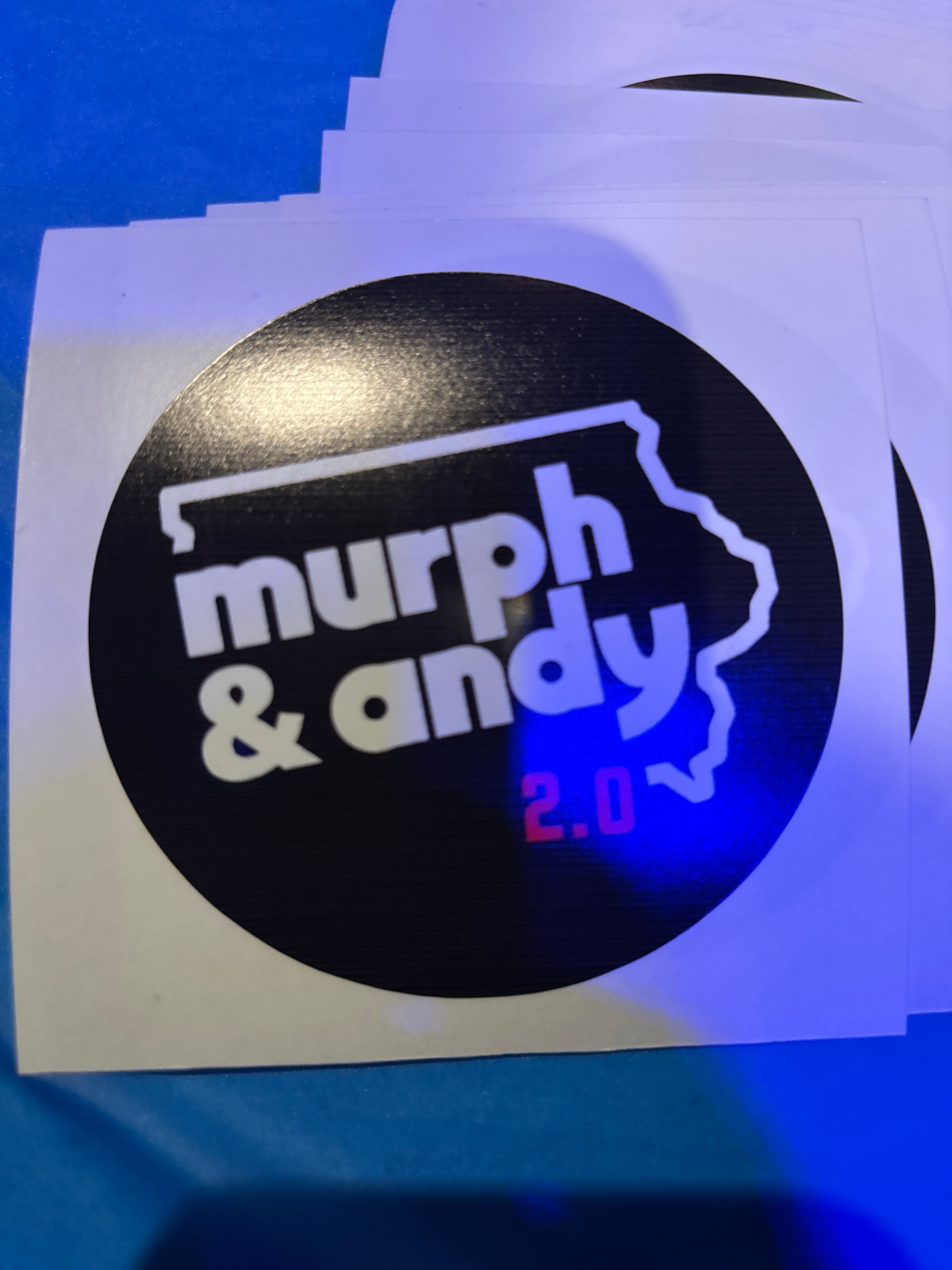 Murph and Andy 2.0 Sticker