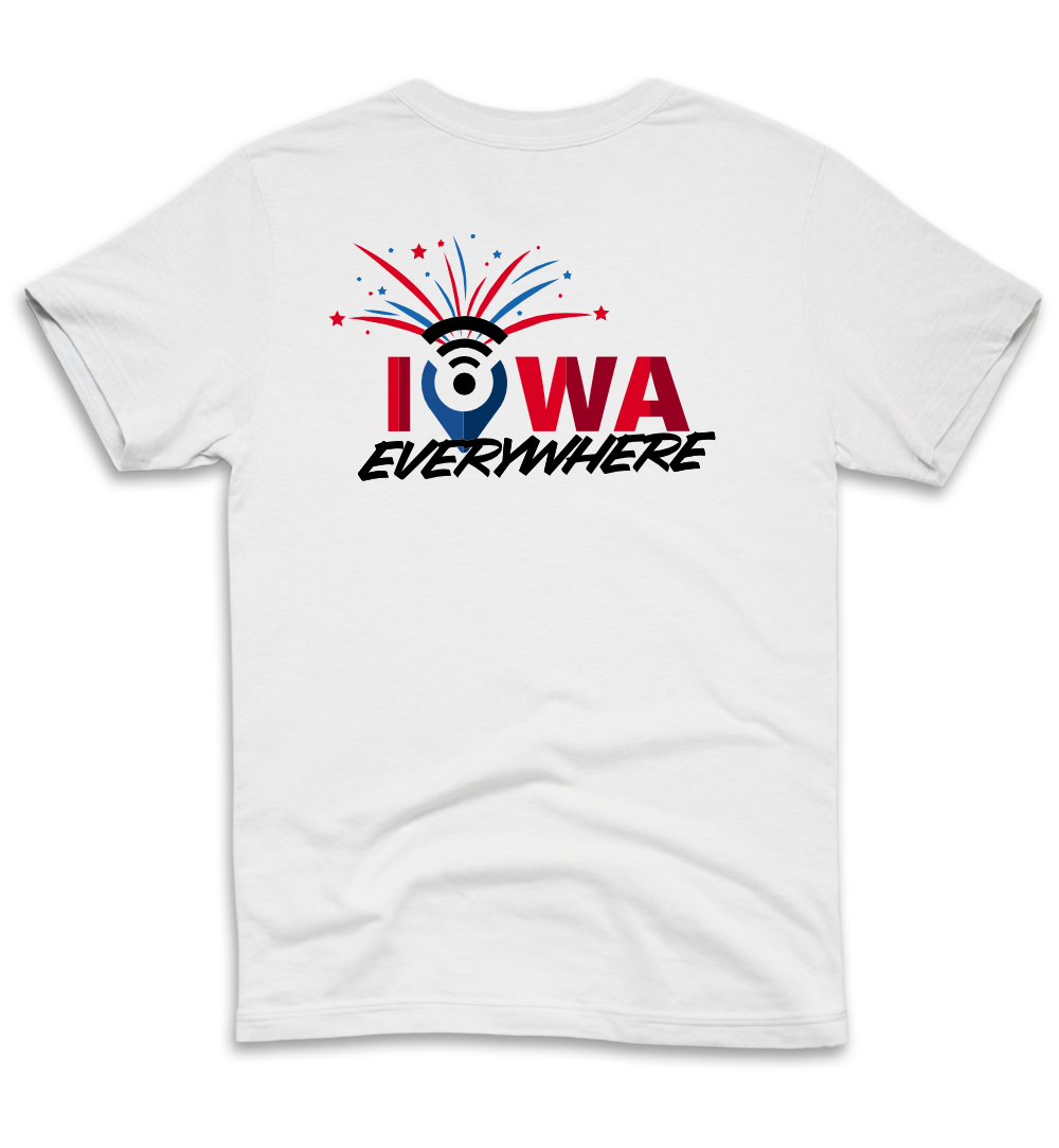 Iowa Everywhere Fireworks Tee