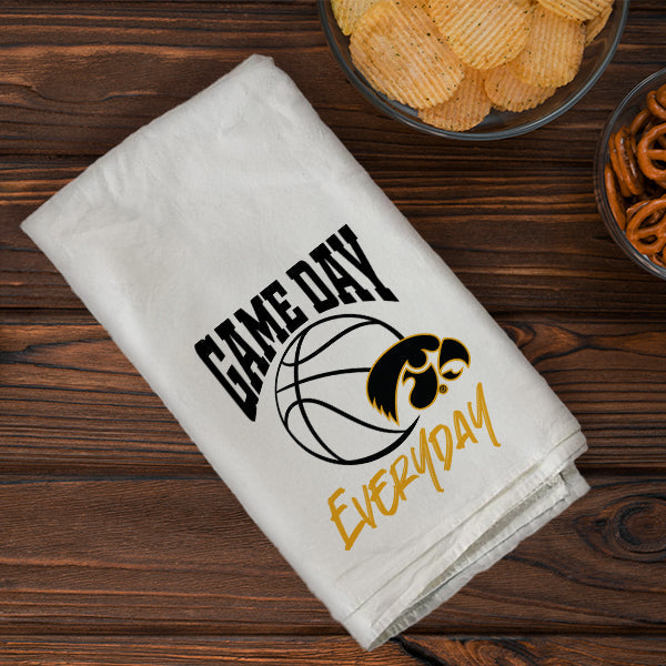 Game Day Basketball University Of Iowa Towel