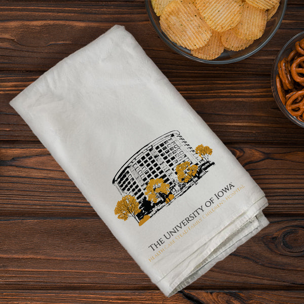 Sketch II Stead Family Children's Hospital University Of Iowa Towel