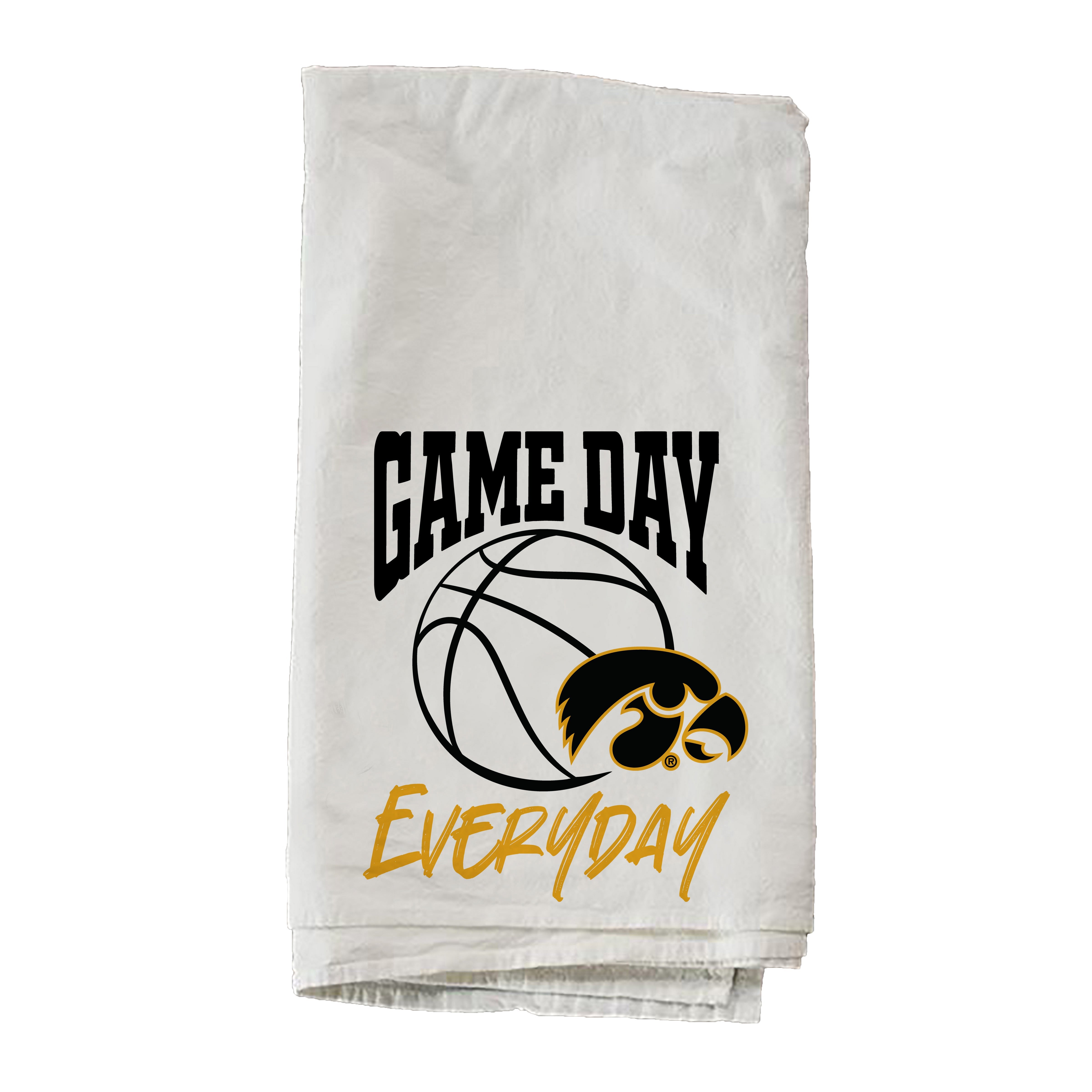 Game Day Basketball University Of Iowa Towel